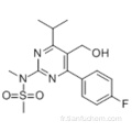 4- (4-fluorophényl) -6-isopropyl-2 - [(N-méthyl-n-méthylsulfonyl) amino] pyrimidine-5-yl-méthanol CAS 147118-36-3